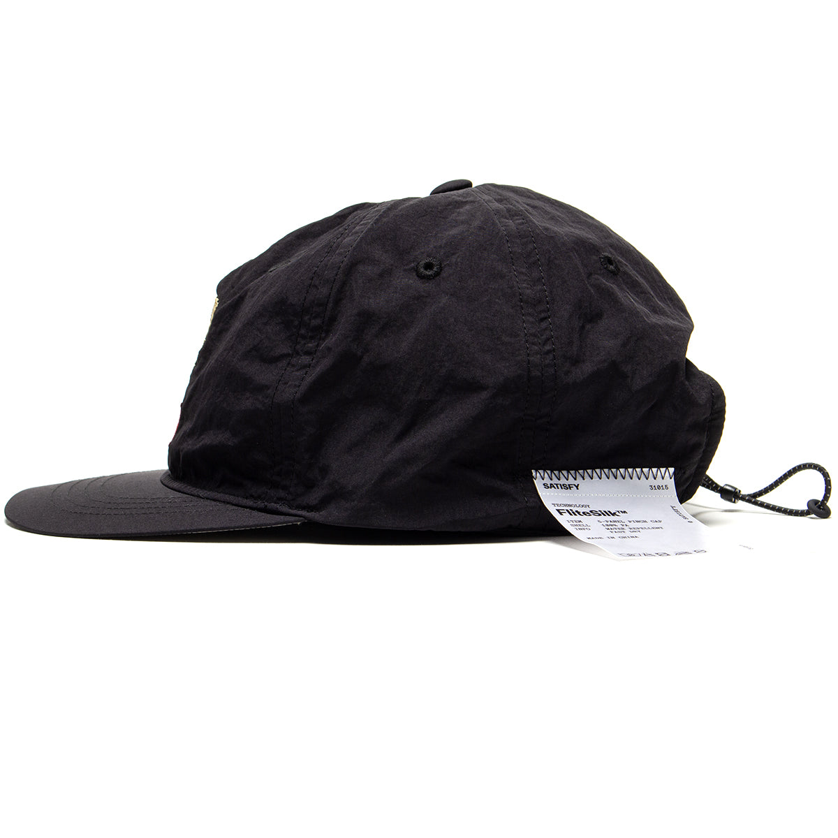 Satisfy - FliteSilk™ 5-Panel Pinch Cap
Style # 31015-00017
Color : Black
