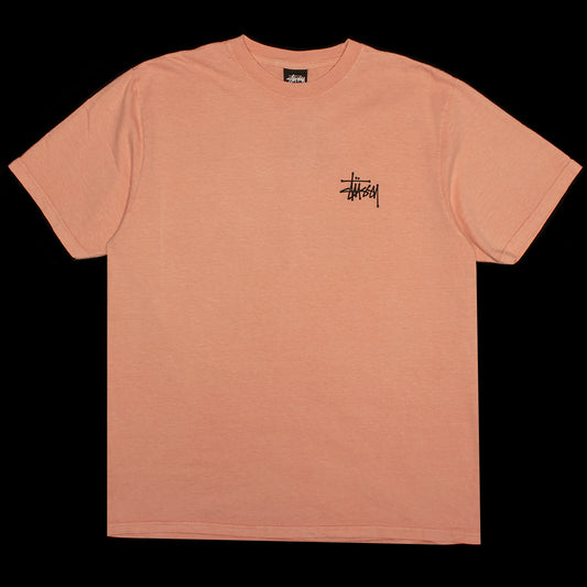 Stussy | Basic Stussy Pigment Dyed T-Shirt Style # 1905001 Color : Coral