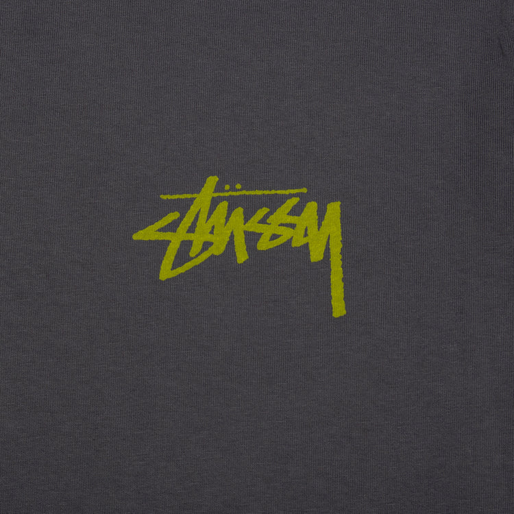 Stussy | Dragons Pigment Dyed L/S T-Shirt Style # 1995031 Color : Indigo