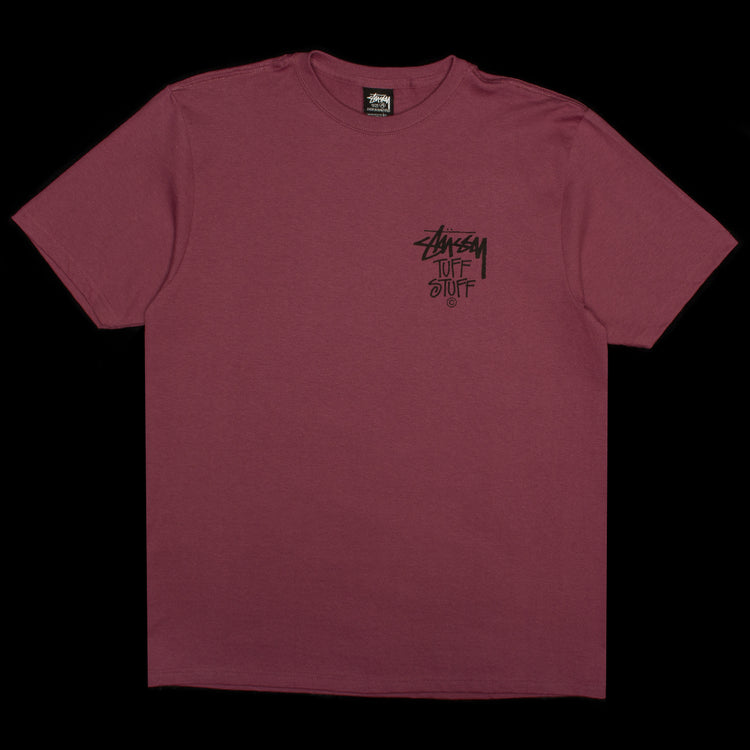 Stussy | Tuff Stuff T-Shirt Style # 1905025 Color : Berry