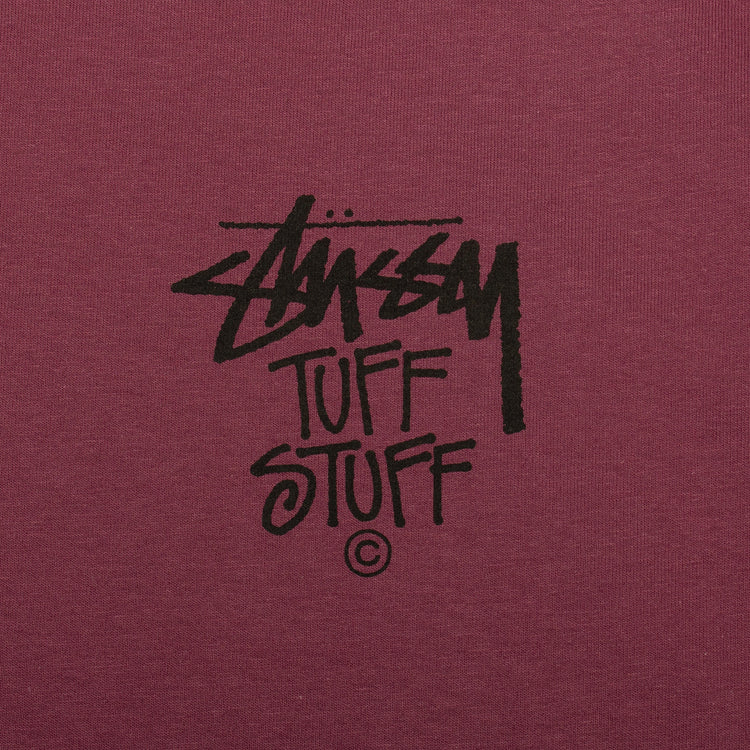 Stussy | Tuff Stuff T-Shirt Style # 1905025 Color : Berry