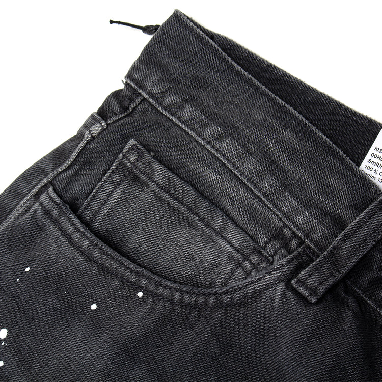 Carhartt WIP - Landon Pant
Style # I034733-89EJ
Color : Black (Destroy Wash Splatter)