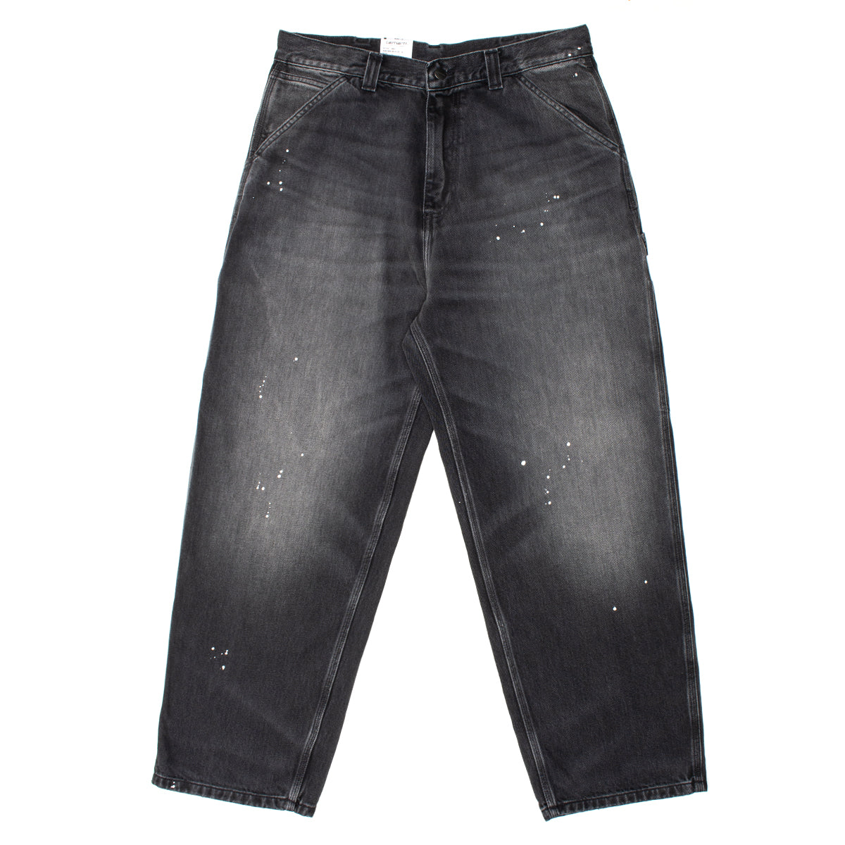 Carhartt WIP - OG Single Knee Pant
Style # I037031-89EJ
Color : Black (Destroy Wash Splatter)