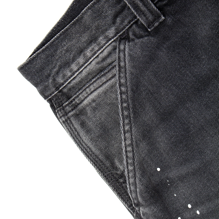 Carhartt WIP - OG Single Knee Pant
Style # I037031-89EJ
Color : Black (Destroy Wash Splatter)