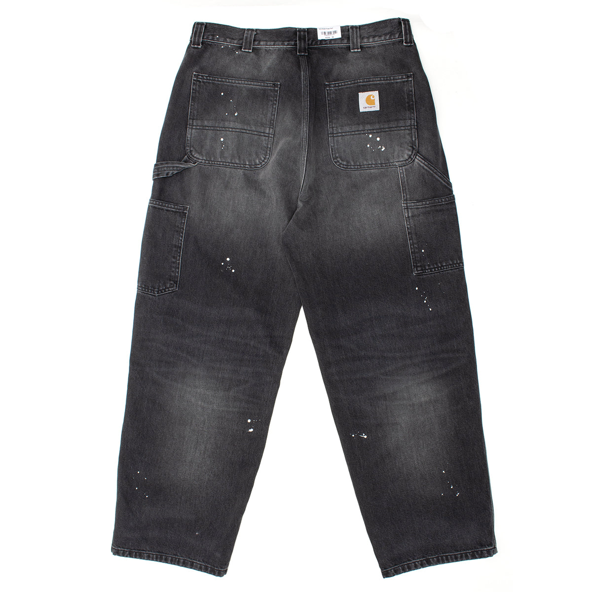 Carhartt WIP - OG Single Knee Pant
Style # I037031-89EJ
Color : Black (Destroy Wash Splatter)