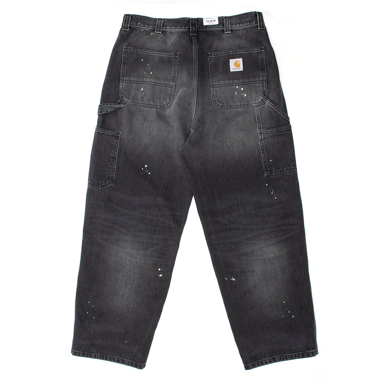 Carhartt WIP - OG Single Knee Pant
Style # I037031-89EJ
Color : Black (Destroy Wash Splatter)