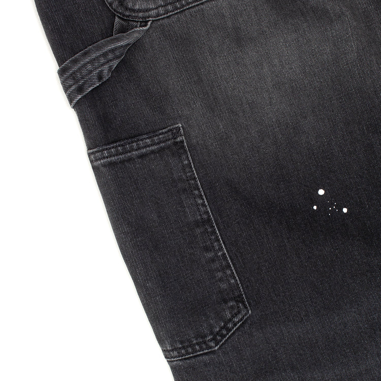 Carhartt WIP - OG Single Knee Pant
Style # I037031-89EJ
Color : Black (Destroy Wash Splatter)