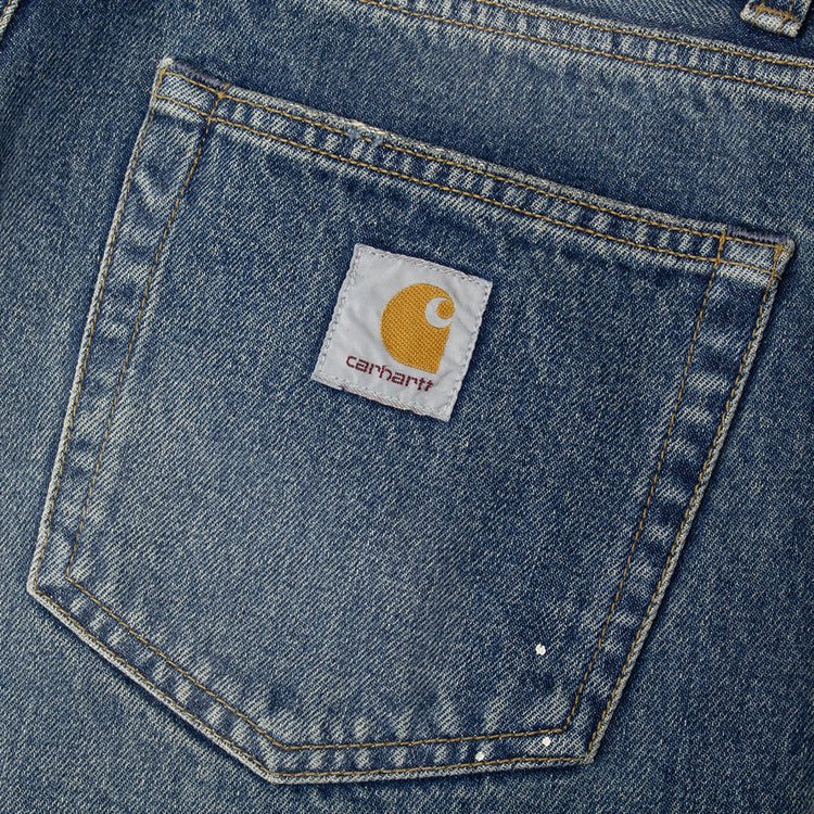 Carhartt WIP - Landon Pant
Style # I034733-01EJ
Color : Blue (Destroy Wash Splatter)