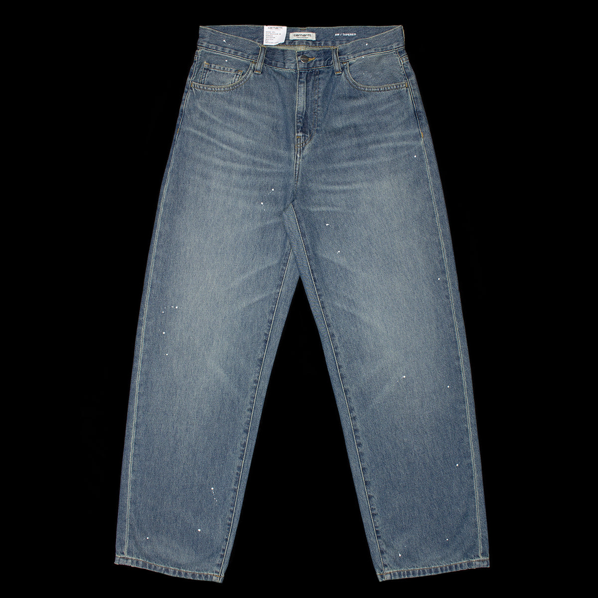 Carhartt WIP - Women's Arin Pant
Style # I037026-01EJ
Color : Blue (Destroy Wash Splatter)