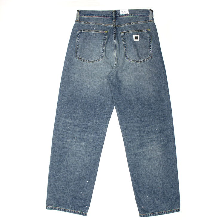 Carhartt WIP - Women's Arin Pant
Style # I037026-01EJ
Color : Blue (Destroy Wash Splatter)