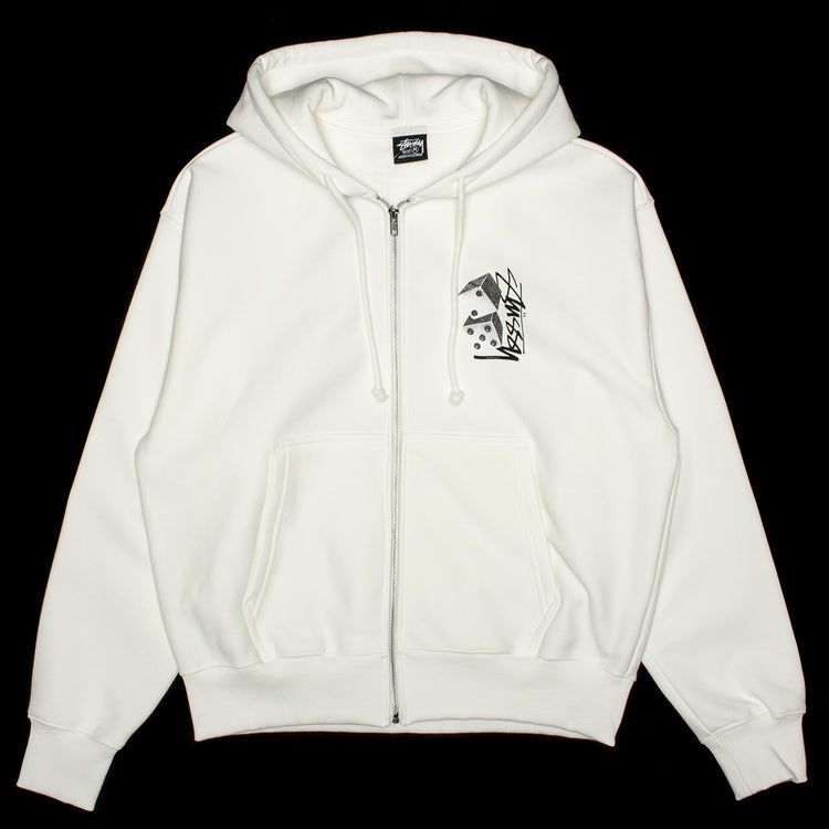 Stussy - Tall Dice Zip Hoodie
Style # 1975187
Color : Off White