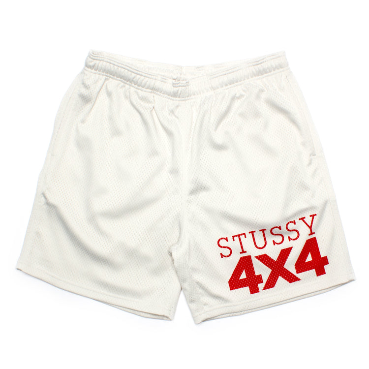 Stussy | 4x4 Mesh Short Style # 112293 Color : Bone