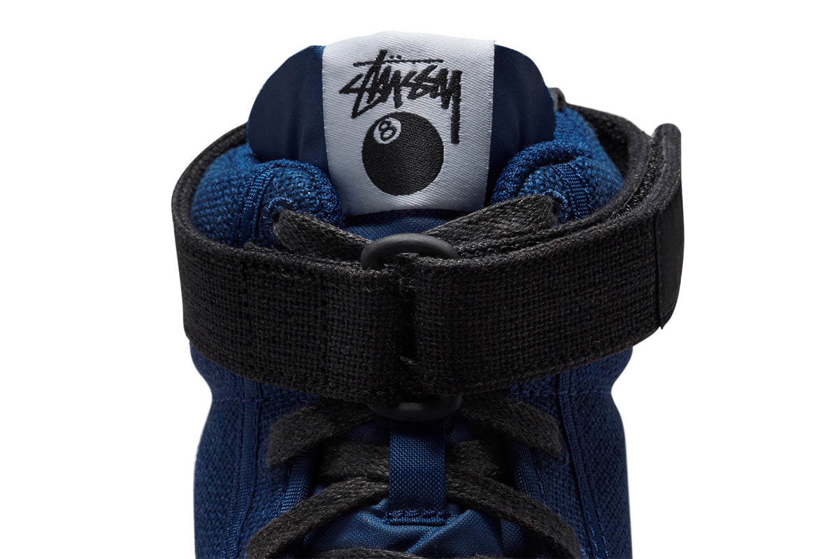 Nike x Stussy | Vandal Style # DX5425-400 Color : Deep Royal Blue / Black / White