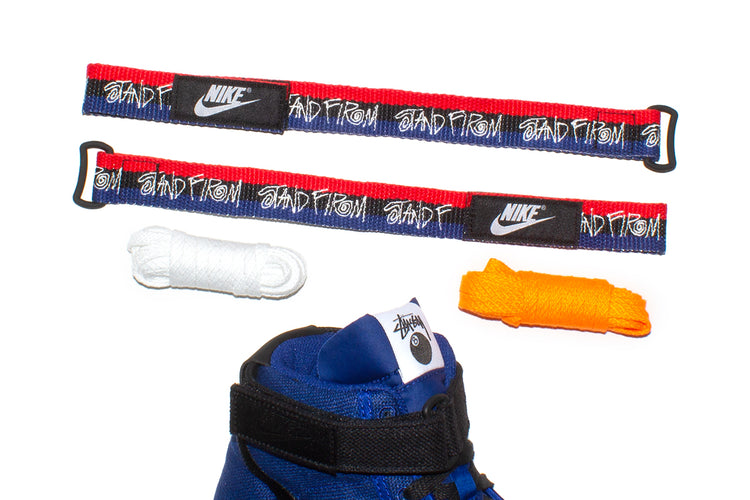 Nike x Stussy | Vandal Style # DX5425-400 Color : Deep Royal Blue / Black / White