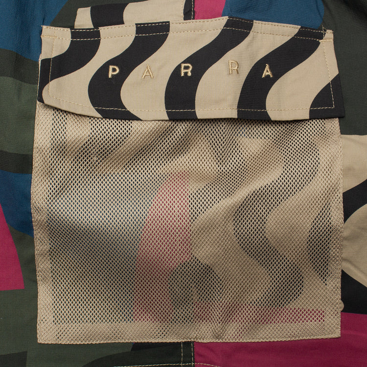 by Parra | Distorted Camo Shorts Color : Pink