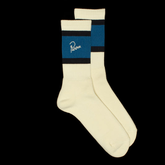 by Parra |&nbsp;Script Logo Crew Sock Color : Off White