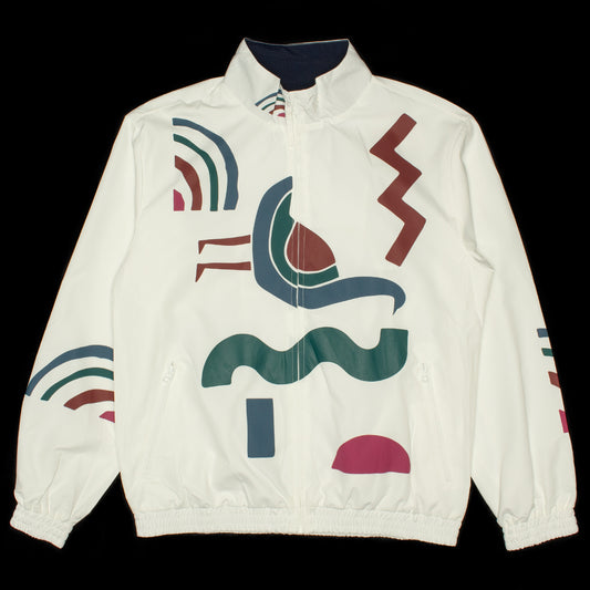 by Parra | Tennis Maybe? Track Jacket Color : White