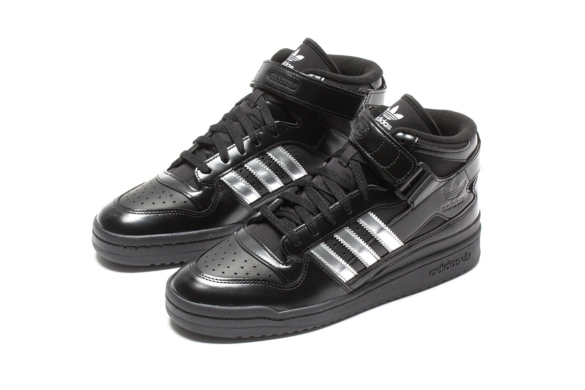 Adidas | Forum 84 Mid ADV x Heitor Style # ID2824 Color : Core Black / Silver