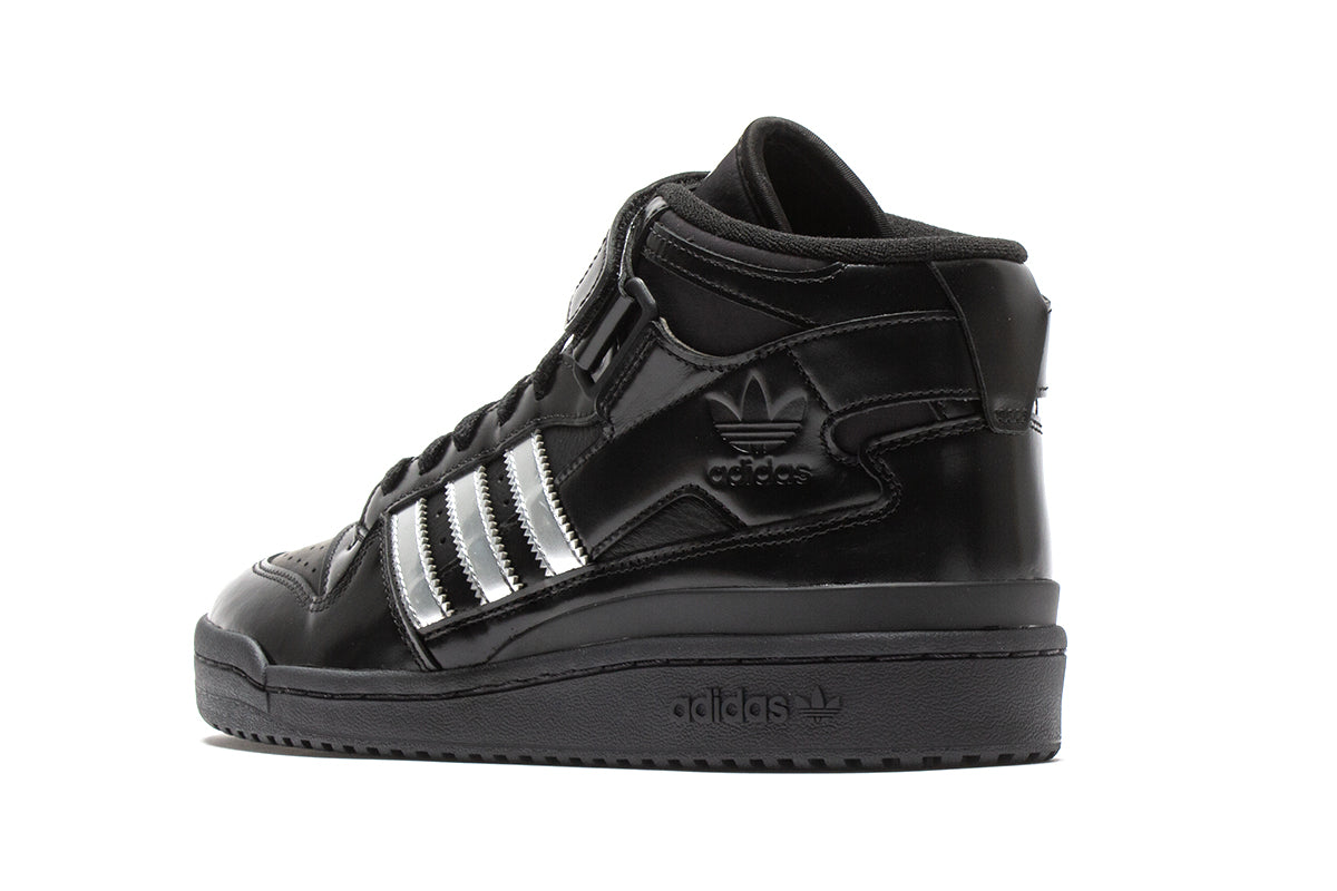 Adidas | Forum 84 Mid ADV x Heitor Style # ID2824 Color : Core Black / Silver