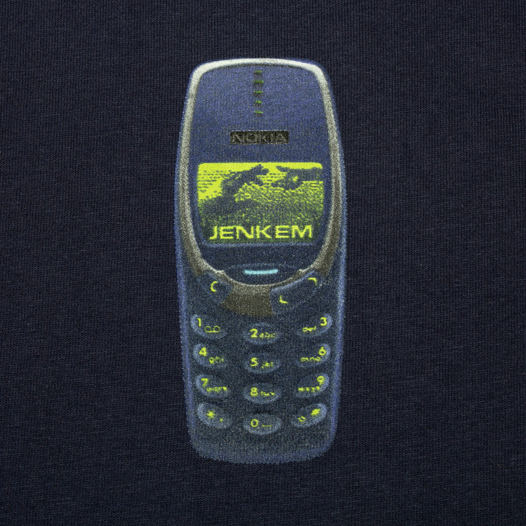 Jenkem - Nokia T-Shirt
Color : Dark Navy