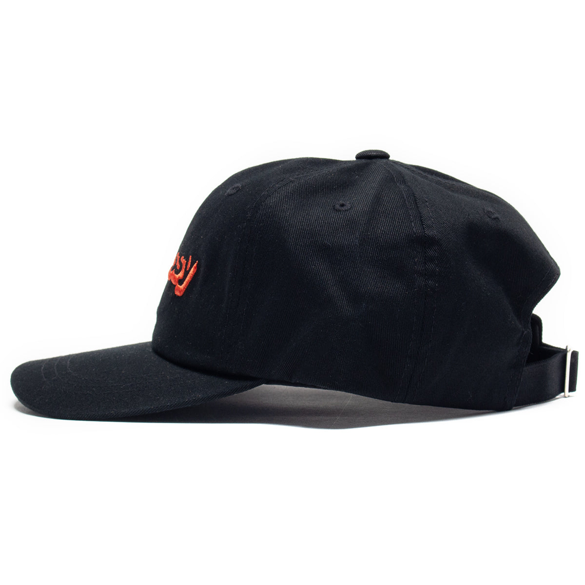 Stussy | 3 Star Low Pro Strapback Hat Style # 1311140 Color : Black