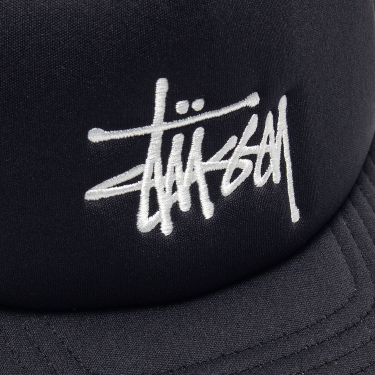 Stussy | Big Basic Trucker Hat Style # 1311088 Color : Black