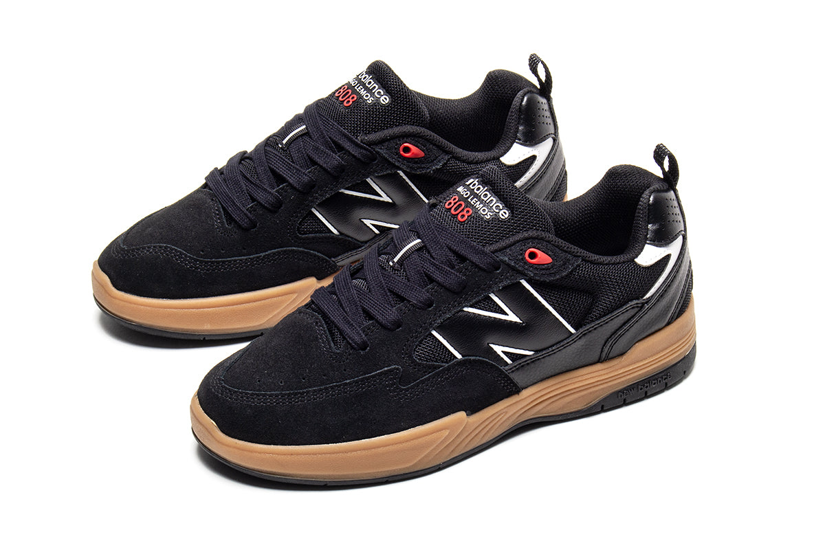 New Balance Numeric - 808 Lite
Style # NM808LBG
Color : Black / White / Gum