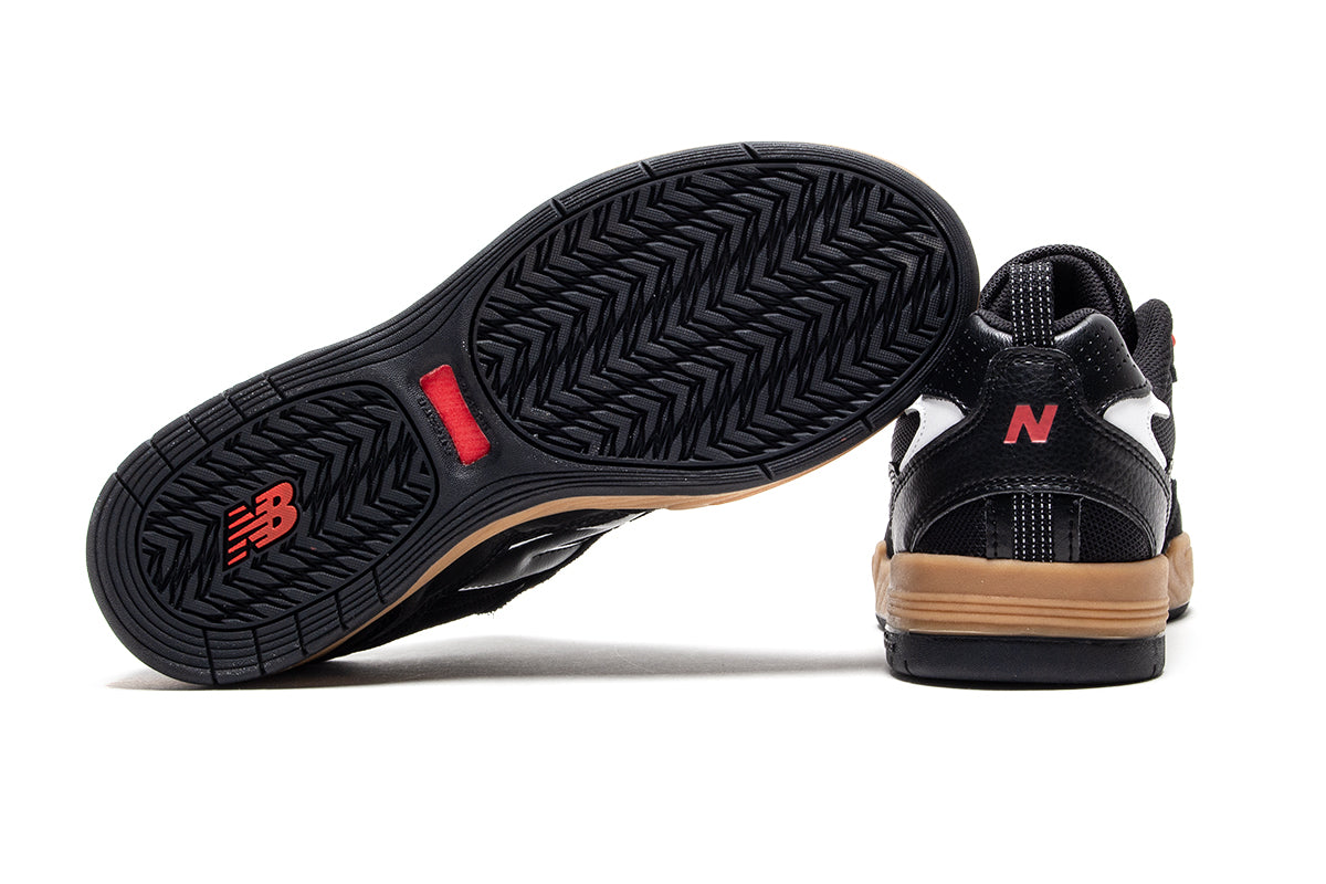 New Balance Numeric - 808 Lite
Style # NM808LBG
Color : Black / White / Gum
