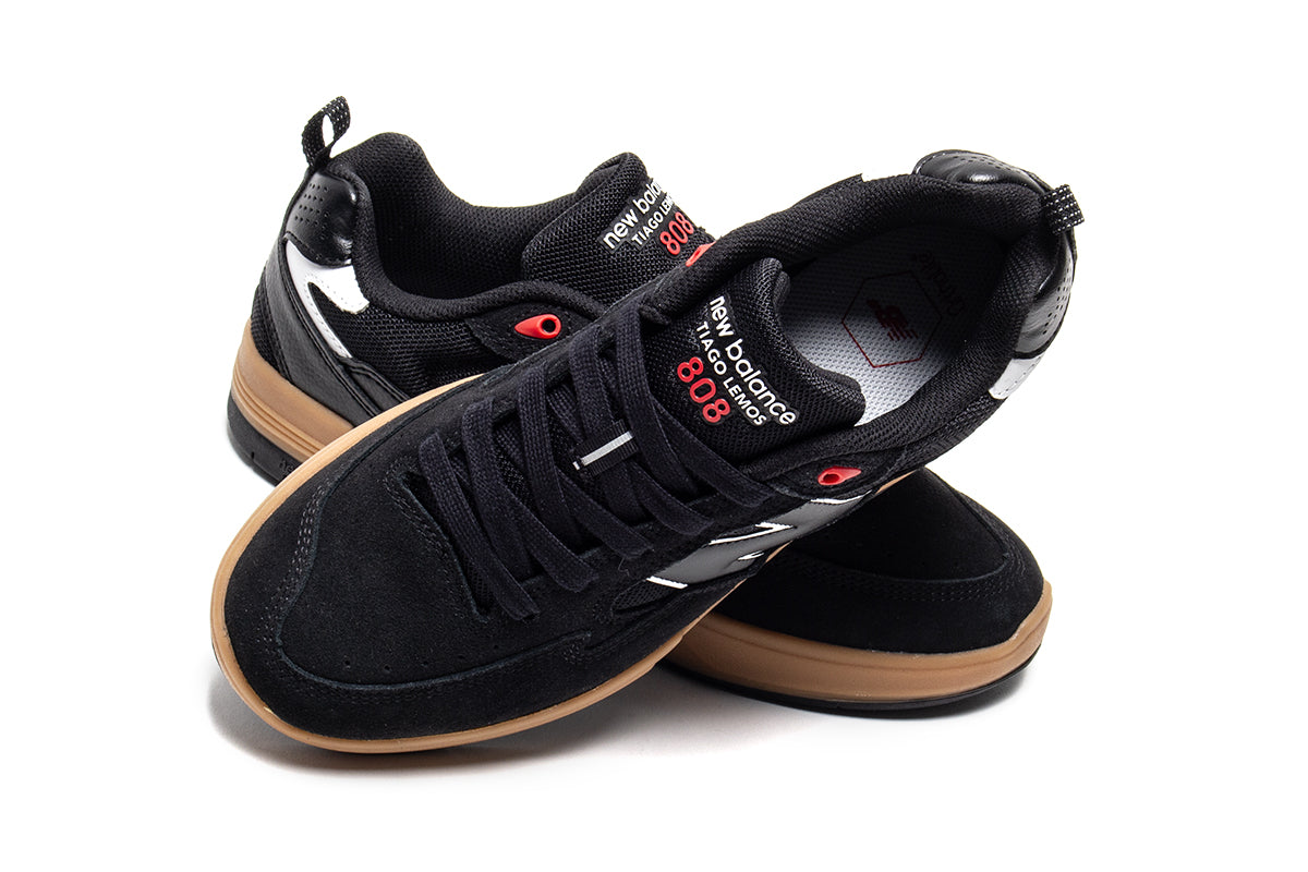 New Balance Numeric - 808 Lite
Style # NM808LBG
Color : Black / White / Gum