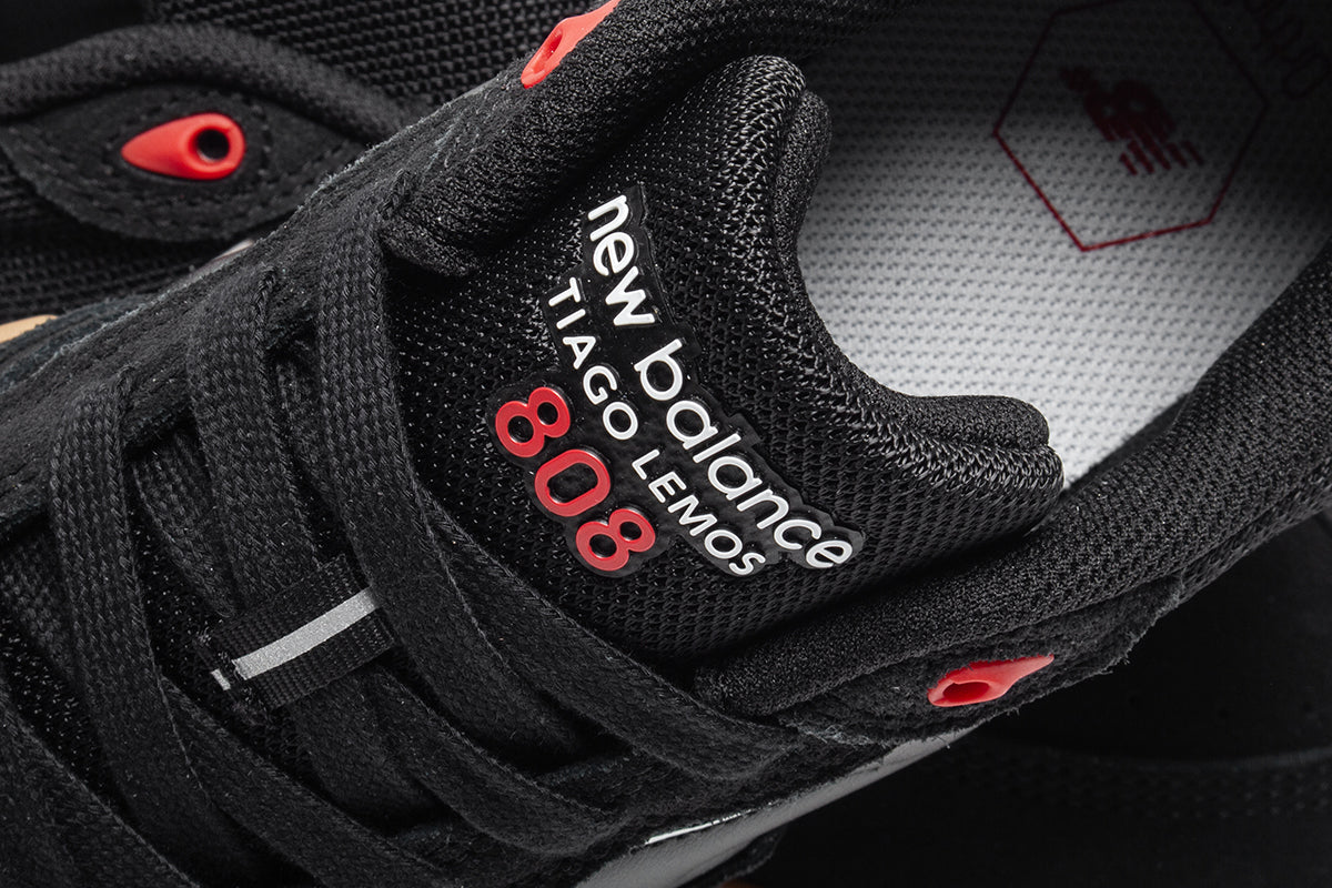 New Balance Numeric - 808 Lite
Style # NM808LBG
Color : Black / White / Gum