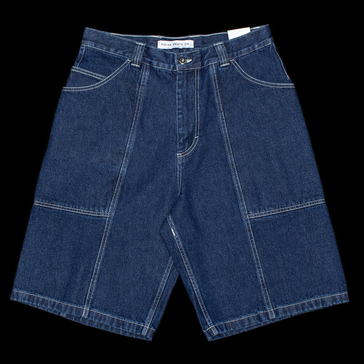 Polar Skate Co. - Jiro Shorts
Color : Dark Blue / White Stitching