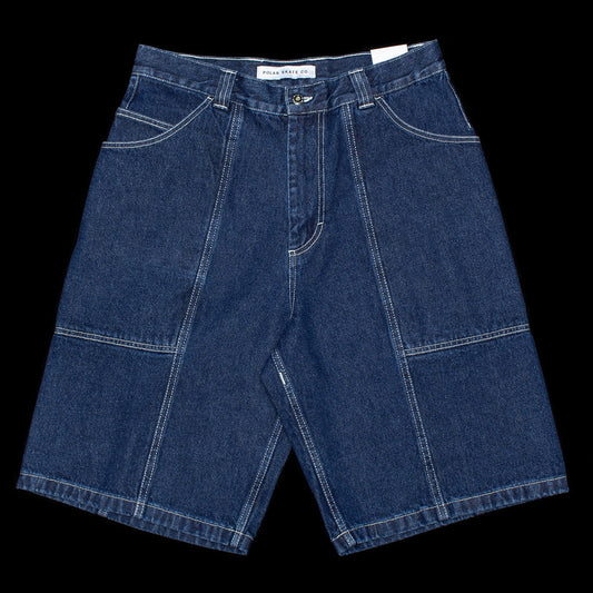 Polar Skate Co. - Jiro Shorts
Color : Dark Blue / White Stitching