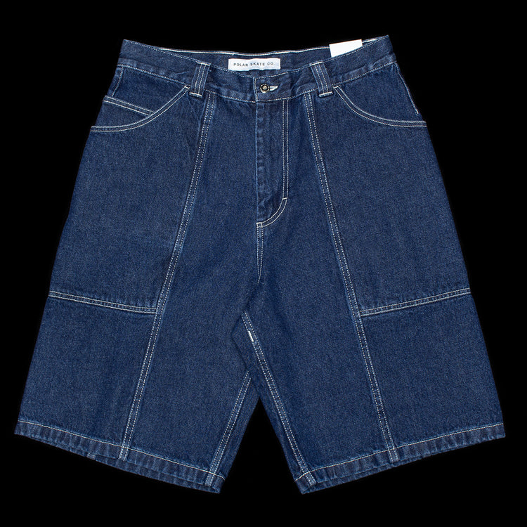 Polar Skate Co. - Jiro Shorts
Color : Dark Blue / White Stitching