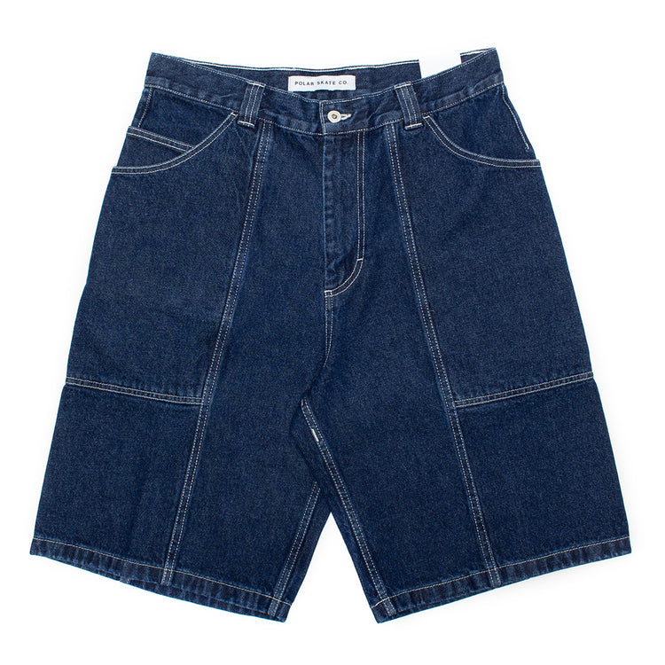 Polar Skate Co. - Jiro Shorts
Color : Dark Blue / White Stitching