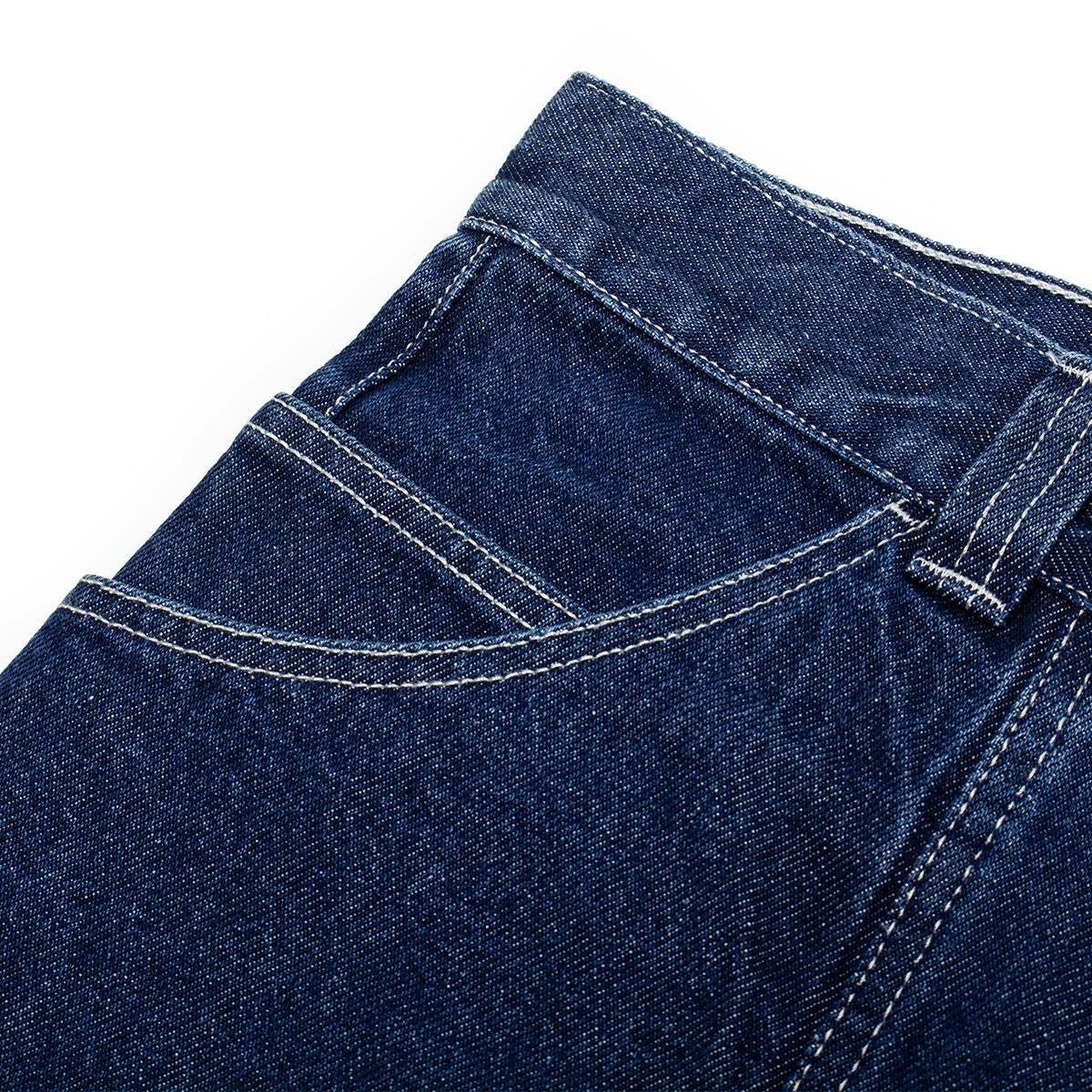Polar Skate Co. - Jiro Shorts
Color : Dark Blue / White Stitching