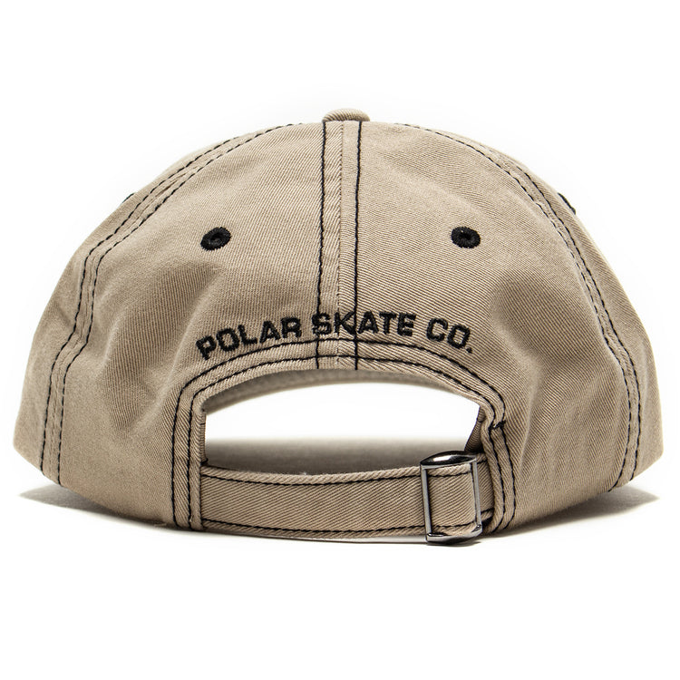 Polar Skate Co. - Sai Cap
Color : Washed Taupe