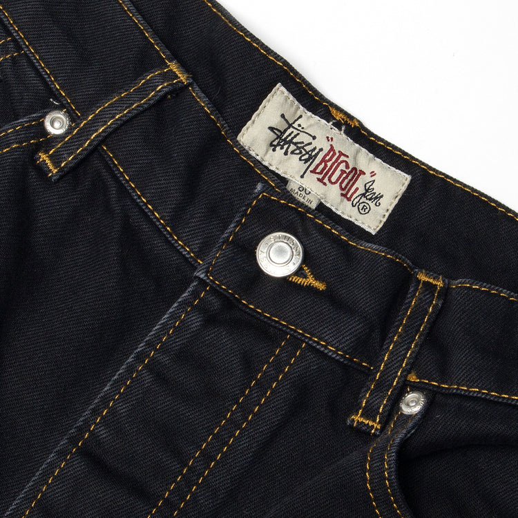 Stussy | Big Ol' Jean Washed Canvas Style # 116599 Color : Washed Black