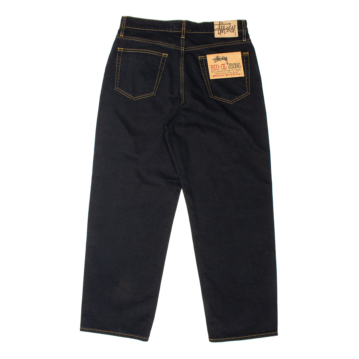 Stussy | Big Ol' Jean Washed Canvas Style # 116599 Color : Washed Black