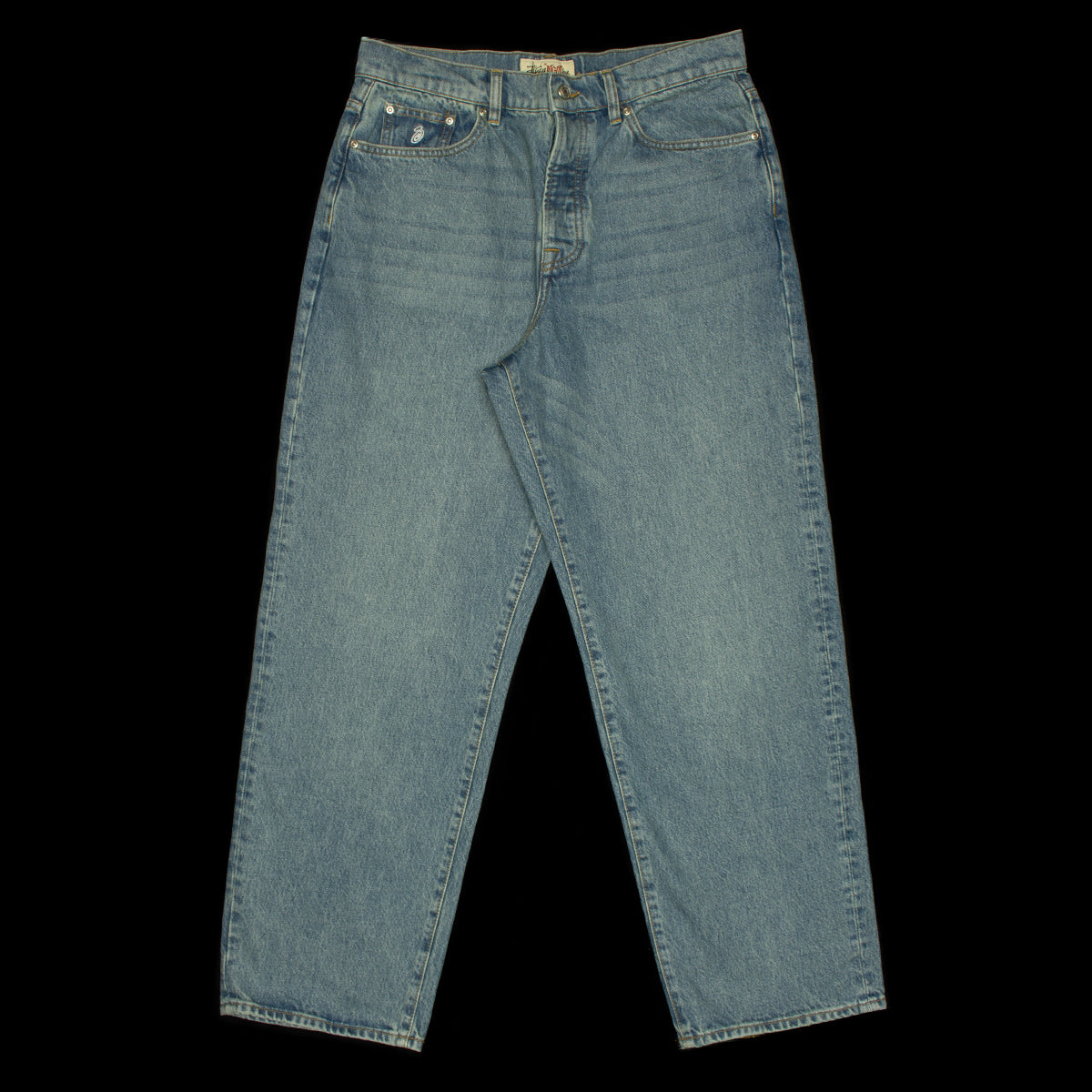 Stussy | Big Ol' Jean Washed Canvas Style # 116599 Color : Washed Blue