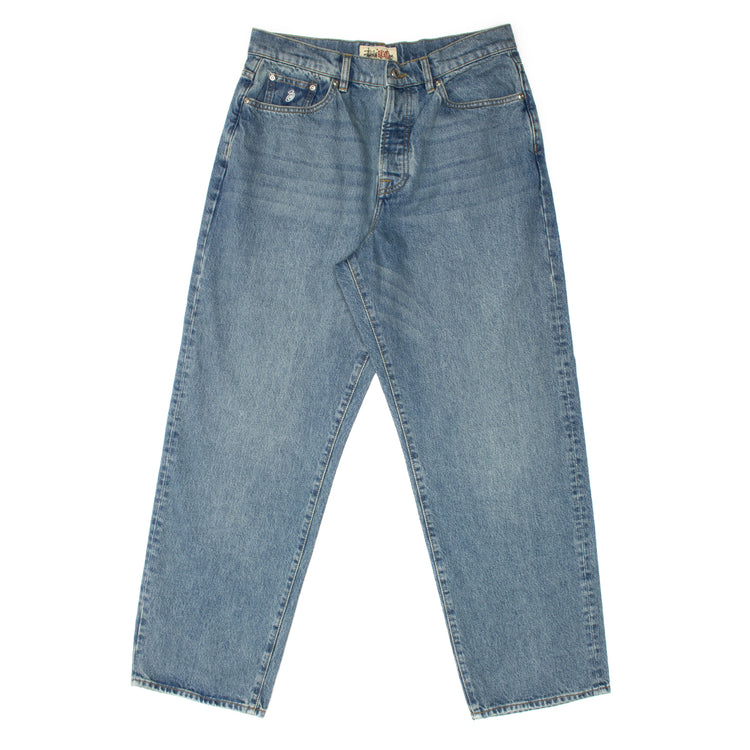 Stussy | Big Ol' Jean Washed Canvas Style # 116599 Color : Washed Blue