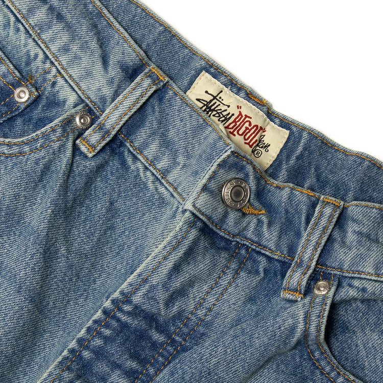 Stussy | Big Ol' Jean Washed Canvas Style # 116599 Color : Washed Blue