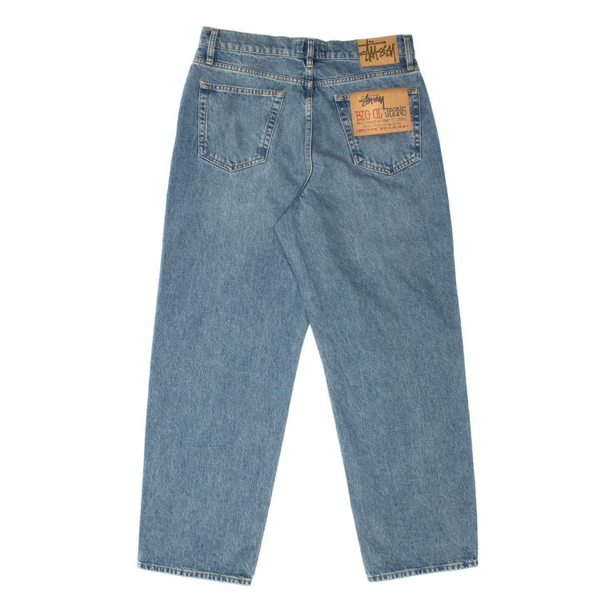 Stussy | Big Ol' Jean Washed Canvas Style # 116599 Color : Washed Blue