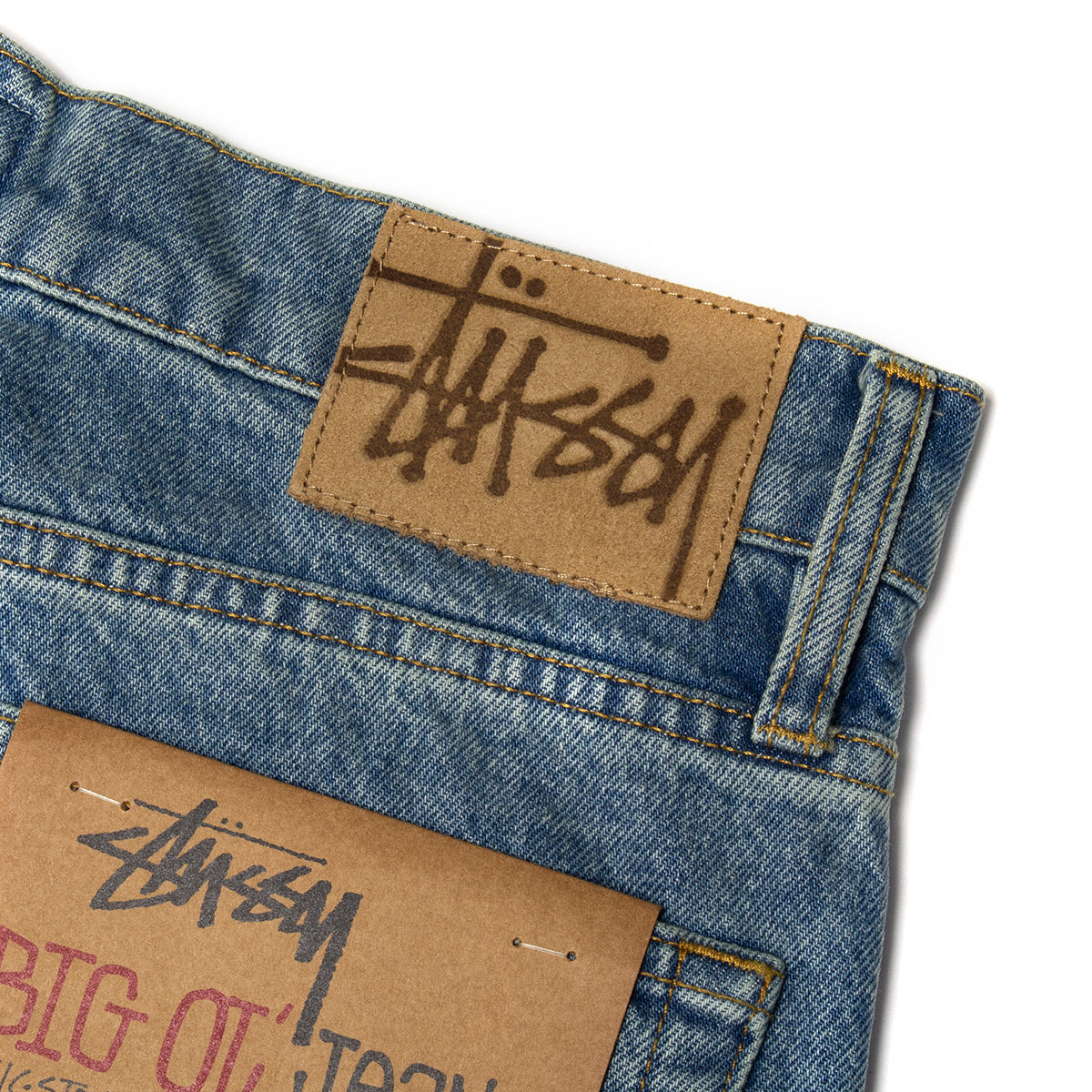 Stussy | Big Ol' Jean Washed Canvas Style # 116599 Color : Washed Blue