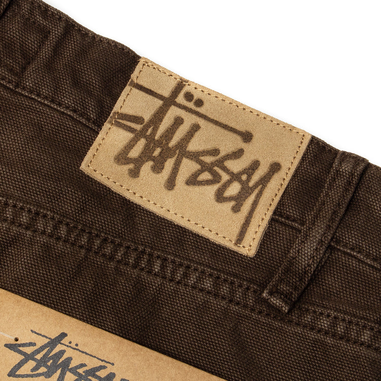 Stussy | Big Ol' Jean Washed Canvas Style # 116618 Color : Brown