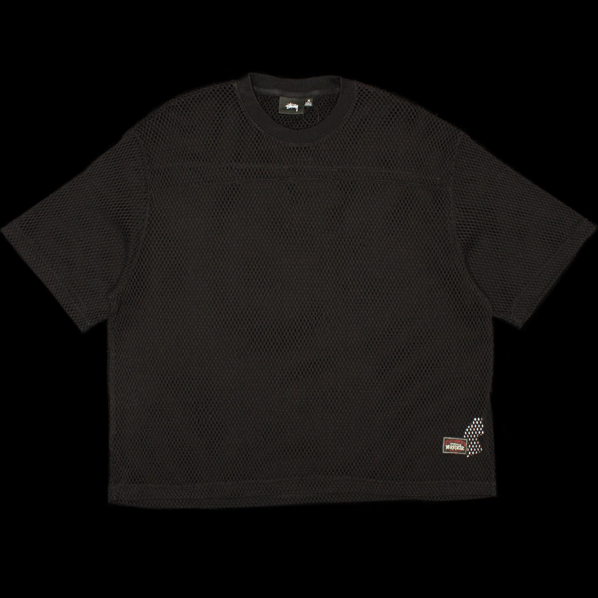 Stussy | Team Mesh Crew Style # 1140344 Color : Black