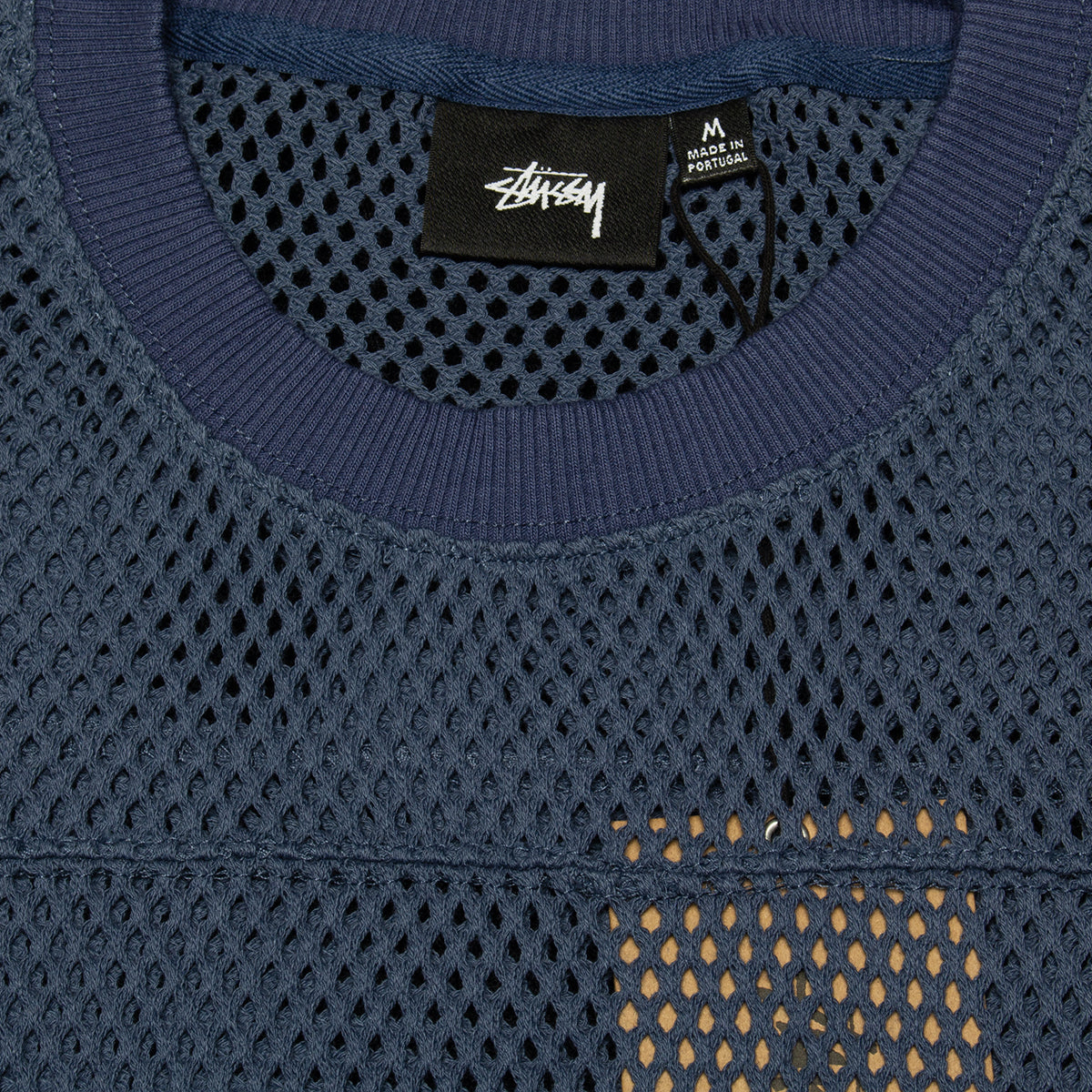 Stussy | Team Mesh Crew Style # 1140344 Color : Navy