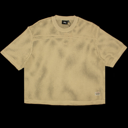 Stussy | Team Mesh Crew Style # 1140344 Color : Natural