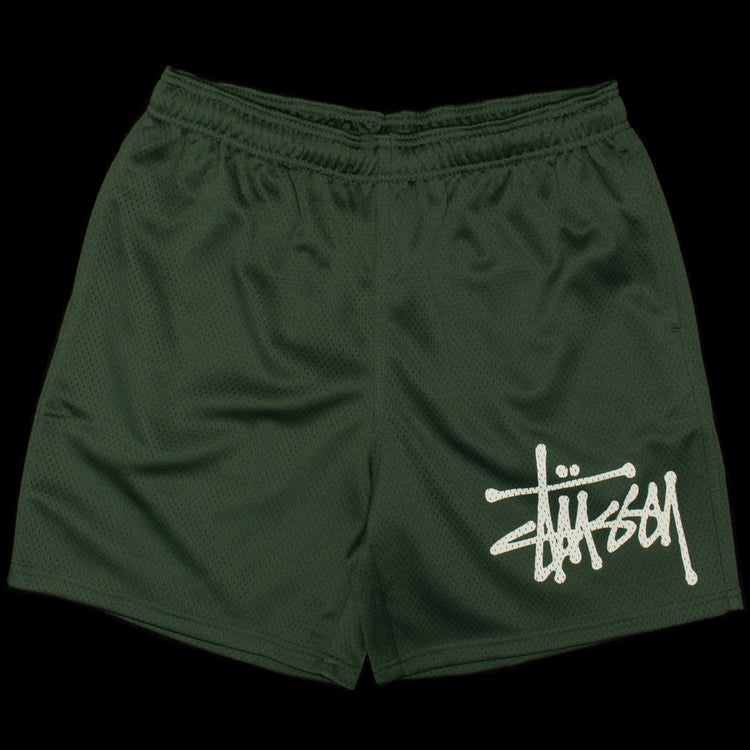 Stussy | Mesh Short Big Basic Style # 112285 Color : Spruce