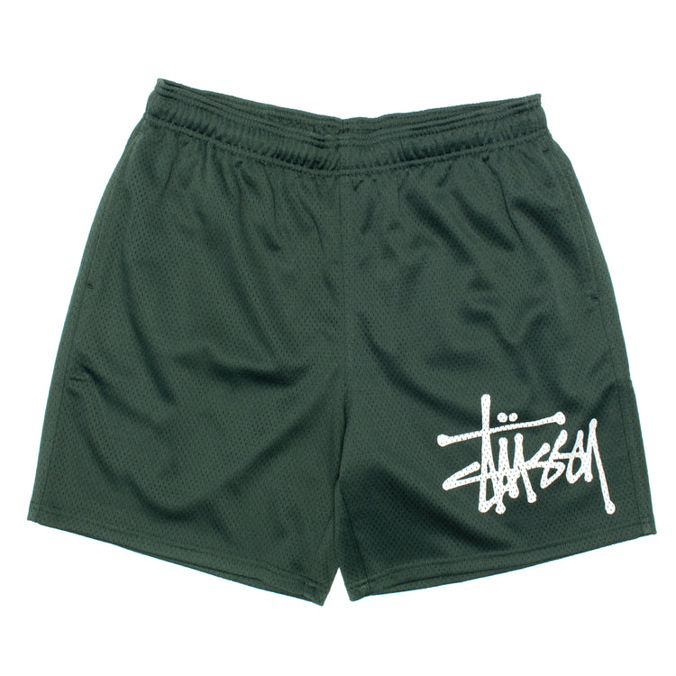 Stussy | Mesh Short Big Basic Style # 112285 Color : Spruce