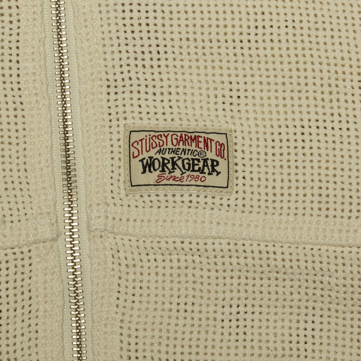 Stussy | Work Jacket Cotton Mesh Style # 115769 Color : Bone